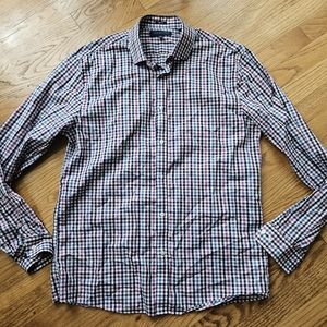 Men's Tommy Hilfiger Long Sleeve Plaid Button Front Shirt